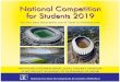 National Competition for Students 2019To create interest among the students of Architecture in using steel as a medium of their architectural expression and in exploiting numerous