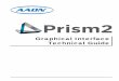 Graphical Interface Technical GuideOVERVIEW Prism 2 Technical Guide 3 Prism 2 is a complete Windows®-based graphical interface that allows you to interact with most AAON digital controls