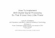 How To Implement SKA Digital Signal Processing So That It ... · How To Implement SKA Digital Signal Processing So That It Uses Very Little Power Larry R. D'Addario Jet Propulsion