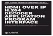 VS-2001-DEC HDMI OVER IP H.264 DECODER APPLICATION …24/7 technical support at 1.877.877.2269 or visit blackbox.com hdmi over ip h.264 decoder application program interface vs-2001-dec