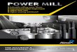 Power Mill · Power Mill 4 Patented Precision Ground Insert A : >> Part No. Type ØD ±0.05 LL1 L2 Ød h6 No. of teeth Insert Screw / Key 00-99802-BC10-10A06 BC10-10A06-100 10 100