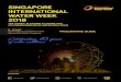 SINGAPORE INTERNATIONAL WATER WEEK 2018...• Changi Water Reclamation Plant • Sembcorp NEWater Plant 8.00am – 2.00pm SIWW Site Visit 2: Advancing with Membrane Technology in Desalination