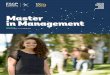BERLIN WARSAW Master in Management - ESCP Europe · 2019-08-28 · Established in 1819, ESCP Europe is the oldest business school in the world. With its six urban campuses in Berlin,