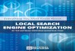 LOCAL SEARCH ENGINE OPTIMIZATION - National Positions · a complicated, nameless algorithm. People often referred to it as “Google’s spiders.” In 2013 however, Google overhauled