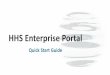 HHS Enterprise PortalHHS Enterprise Portal TEXAS Health and Human Services System System Use Notification Vãning: This is a Texas Health and Human Services intormation resources system