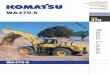 WA470-6 · It is designed and manufactured by Komatsu to the highest engineering and quality standards (in-cluding the Komatsu-manufactured electronic components) guaranteeing the