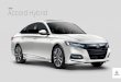 Accord Hybrid - Honda Canada Inc. · • Body-coloured heated power door mirrors with integrated LED turn signal indicators with reverse gear tilt-down (passenger side) • Chrome