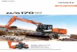 ZAXIS-5 series · of ZAXIS wheeled excavators has been developed using decades of manufacturing experience and with an advanced technological approach. That’s why they are able