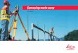 30 40 50 Surveying made easy - globalsurvey.co.nz · of surveying. The most important instruments for surveying are levels and total stations; they are intended for ... modern total