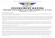 INSTRUMENT RATING - MRFTIMRFTI, LLC – Instrument Rating Course Syllabus (Part 61 & 141) for Airplanes USE OF A SIMULATOR, FTD, OR ATD IN FLIGHT LESSONS Some flight training time
