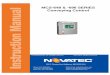 MCS-648 & -696 SERIES Conveying Control · MCS-648 & -696 IM 9 FEB 2018 Page 6 of 40 3 GENERAL DESCRIPTION The Novatec MCS-600 Series controller is a custom-programmed AllenBradley
