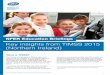 Key insights from TIMSS 2015 (Northern Ireland) · Key insights from TIMSS 2015 (Northern Ireland) NFER Education Briefings The Trends in International Mathematics and Science Study