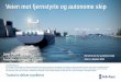 Veien mot fjernstyrte og autonome skip - Autonomous Shipnfas.autonomous-ship.org/nfas-161004/07_RR_pres.pdf · This information is given in good faith based upon the latest information