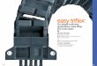 easy triflex - igus.com.ar...filling from both sides - easy triflex® The easy triflex® series was developed to offer safe energy supply for multi-axis movements. In doing so the