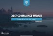2017 COMPLIANCE UPDATE - Strategic Treasurer · 2019-05-23 · KYC refers to the process of a business or bank investigating and verifying the identities of their clients. KYC requirements