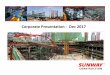 Corporate Presentation - Dec 2017app.pmgasia.com/InvestAsean2018/pdf/SunwayConstruction_26032018.pdf · Corporate Presentation - Dec 2017. ... Relisting under the construction sector