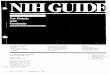 NIH Guide - Vol. 16, No. 4 - January 30, 1987 · 2014-10-03 · multi-component, interdisciplinary programs, and the objective is to establish a unique program linking biomedical