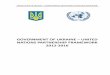 Ukraine-United Nations Partnership Framework 2012-2016...Government of Ukraine – United Nations Partnership Framework 2012-2016 Ukraine is a member of the World Trade Organization