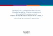 Disaster-related Data for Sustainable Development Sendai ...global... · baselines for measuring the global targets of the Sendai Framework. This Summary Report addresses the key