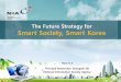 The Future Strategy for Smart Society, Smart Korea · Provide a testing environment for researches based on the future network (DCN, Openflow) Research on ICT application technologies