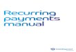 Recurring payments manual - Barclaycard · 2020-03-15 · Recurring payments Page 3 Introduction It is important to respect the DNS Time-To-Live (TTL) when communicating with Barclaycard