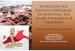 Vermiculture 101:Vermiculture 101: Earthworm Biological ......Vermiculture 101:Vermiculture 101: Earthworm Biological, Ei tl dEnvironmental and QQyuality Parameters of Importance Managing
