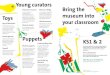 Museum collage museum into your classroom …...pupils write their own sci-fi story about robots? Try making your own pinwheel/windmill or pop-up puppet using recycled materials. Mechanisms