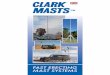 Clark Masts UK Range Brochure · Actual headload capacity for each masts depends upon how the mast is deployed and factors such as size of headload, wind conditions and whether 