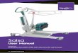 Salsa - healthcoltd.co.uk · Doc Salsa 1.1 SALSA 200 User Manual | 3 SALSA LIFT 200 Overview The SALSA LIFT 200 mobile standing hoist is designed to assist the less than able person
