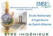 National Engineering School of Saint-EtienneMaster of Science Program: « Material and Process Engineering » Path: « Surface and Interface Science and Engineering – SISE » SISE