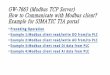 GW-7663 (Modbus TCP Server) How to Communicate with Modbus ... · Modbus client read/write 16-channel DO from/to PLC PROFINET SIMATIC S7-1200 PROFINET IO Controller (Master) GW-7663