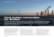 First bolted connection for Ørsted - Jan De Nul · 10-metre-high suction buckets. Thirty-six other turbines were placed on top of monopile foundations. In the summer of 2016, the