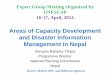 Areas of Capacity Development and Disaster Information ... · 16-17, April, 2014 Areas of Capacity Development and Disaster Information Management in Nepal Narayan Bahadur Thapa 