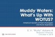 Muddy Waters: What’s Up With WOTUS?Muddy Waters: What’s Up With WOTUS? American Society of Farm Managers. and Rural Appraisers. Research Attorney. October 4, 2018. E. V. “Rusty”
