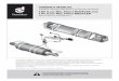 LNF/LXF Muffler - IOM P484796 (rev 4) · Donaldson Company, Inc. reserves the right to change design and specifications without prior notice. ... LNF or LXF Muffler ..... 10 Program
