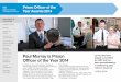 Prison Officer of the Year 2014...t Paul Murray is Prison Officer of the Year 2014 Prison Officer of the Year 2014 Category winners Decency Diversity and Equality Prisoner Care and
