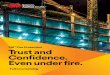 3M Trust and Confidence. Even under fire. · 2019-11-11 · 6 Through-Penetration Firestops Fire Barrier Sealants and Foam 3M™ Fire Barrier Rated Foam FIP 1-Step Designed to expand