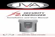 Installation and User Manual - Stafix Electric Fence and Security …stafix.co.za/Jva Z18 Manual.pdf · 2017-06-23 · Installation and User Manual 9.2 9.0 SECURITY ENERGIZER 18 Mk