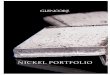 NICKEL PORTFOLIO - Nikkelverk · specialty alloy and stainless steel mills. The handling properties are excellent, due to their size, ... Whole untrimmed cathodes are offered in approximately