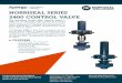 NORRISEAL SERIES 2400 CONTROL VALVE · The Norriseal Series 2400 Control Valve is ideal for oil and gas flow control. The Series 2400 is also a desirable selection where accurate