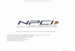 Page 1 of 51 - NPCI for RuPay... · 2018-12-26 · RFP for RuPay Insurance Program 2019-20 Page 8 of 51 Section 2 – Introduction 2.1 About NPCI: National Payments Corporation of