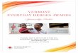 VERMONT EVERYDAY HEROES AWARDS - American ... EVERYDAY HEROES AWARDS 2019 Heroes Sponsorship Commitment