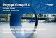 Polypipe Group PLC · Underlying basic earnings per share 4.4% higher Robust balance sheet and continued strong operational cash generation. Group pro forma leverage of 1.7x (2017: