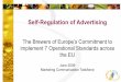 Self-Regulation of Advertising - European Commissionec.europa.eu/health/archive/ph_determinants/life_style/... · 2013-10-09 · Self-Regulation of Advertising The Brewers of Europe’s