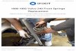 1986-1993 Volvo 240 Front Springs Replacement · INTRODUCTION Use this guide to replace or upgrade the front springs in your 86-93 Volvo 240. When working on suspension components