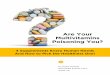 Are Your Multivitamins Poisoning You? · Are Your Multivitamins Poisoning You? Dr. Daniel Gonzalez DNA Health Systems, PLLC Austin, TX By 4 Supplements Every Human Needs And How to