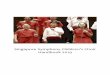 Singapore Symphony Children’s Choir Handbook 2019 · good vocal technique, sight-singing skills, and musicianship. Developmental path through the Singapore Symphony Children’s