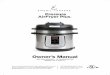 Owner’s Manual.… · AirFryer Plus before using it. 29. DO NOT place your Emeril Lagasse Pressure AirFryer Plus on a hot cooktop because it could cause a fire or damage the Emeril