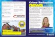 news Crime Reduction - WordPress.com...registered within minutes. You can add specific details relating to items of property – i.e. serial numbers, photographs or individual features