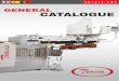 GENERAL CATALOGUE - Interempresas...2 ENG ESP POR UNIT MM-4 M-800SL M-1000SL M-1500SL M-1000 M-1500 M-2000 M-2500 M-3000 M-4000 Table surface Superficie de la mesa Superfície da mesa